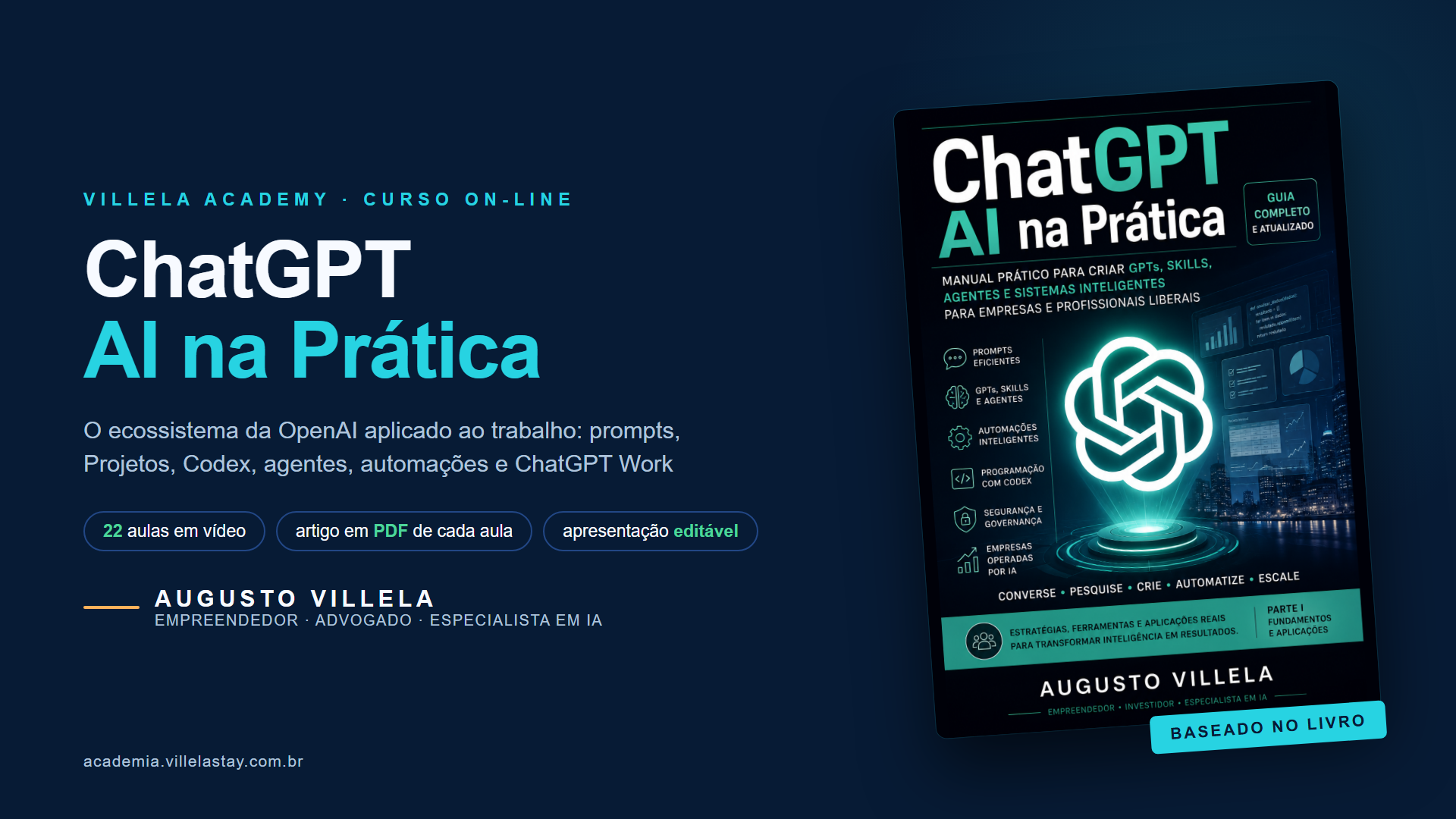 Capa do curso ChatGPT AI na Prática
