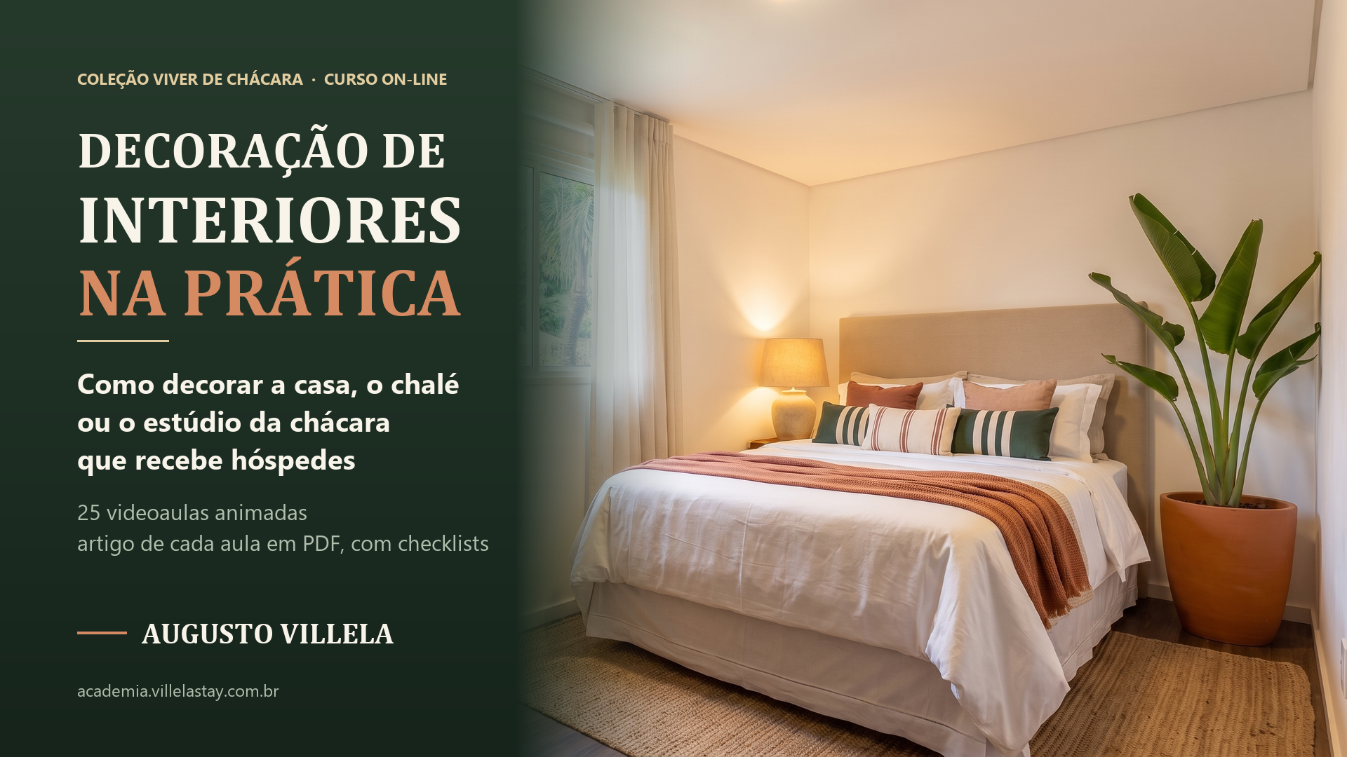 Capa do curso Decoração de Interiores na Prática