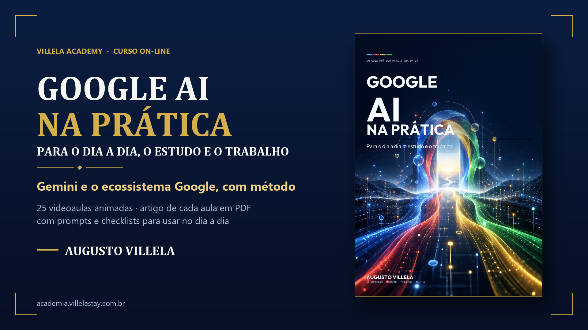 Capa do curso Google AI na Prática